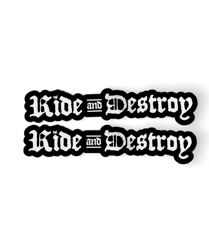 Arm Ride Decal Ride and Destroy Swing-arm stickers – Pimpstarlife